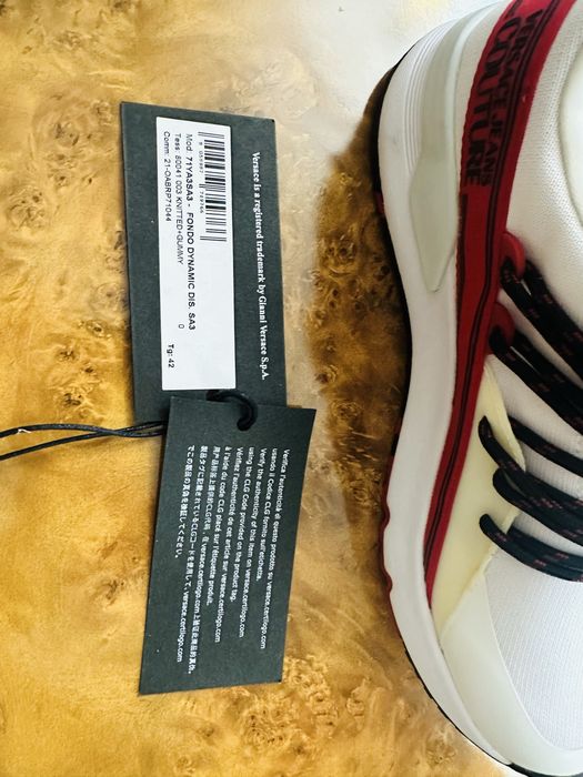 Versace Jeans Couture sneakers noviy iz USA