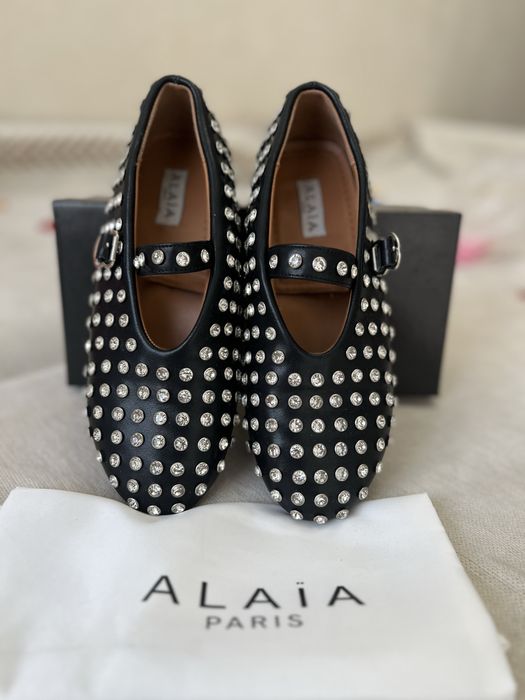 Балетки натуральные оригинал Alaia