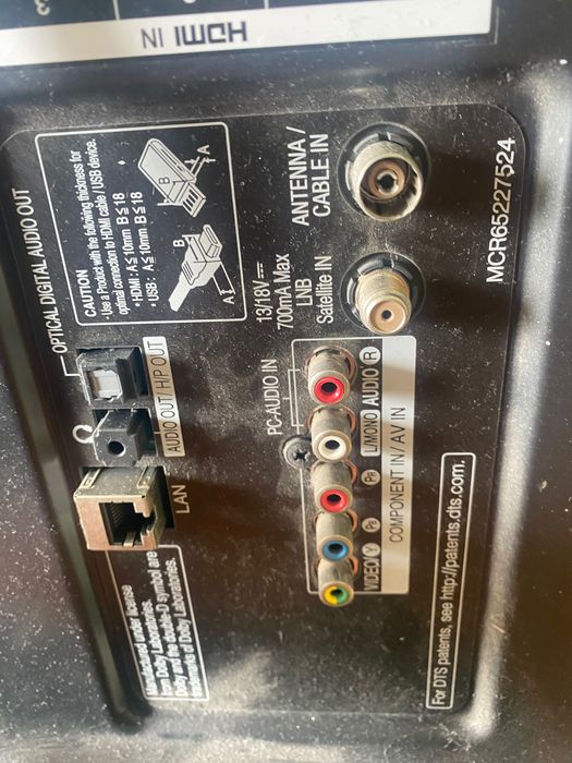 Телевизор б/у треснул экран