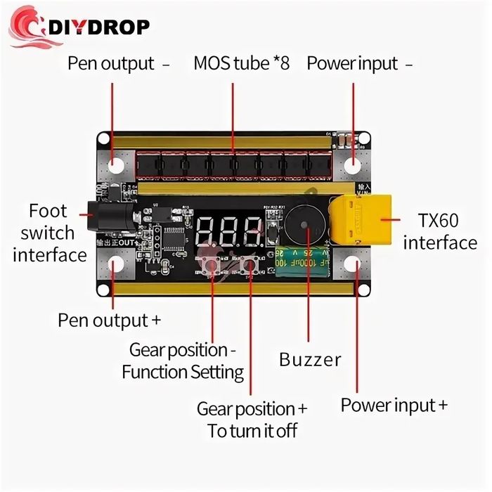 Точечная сварка для аккумуляторов.