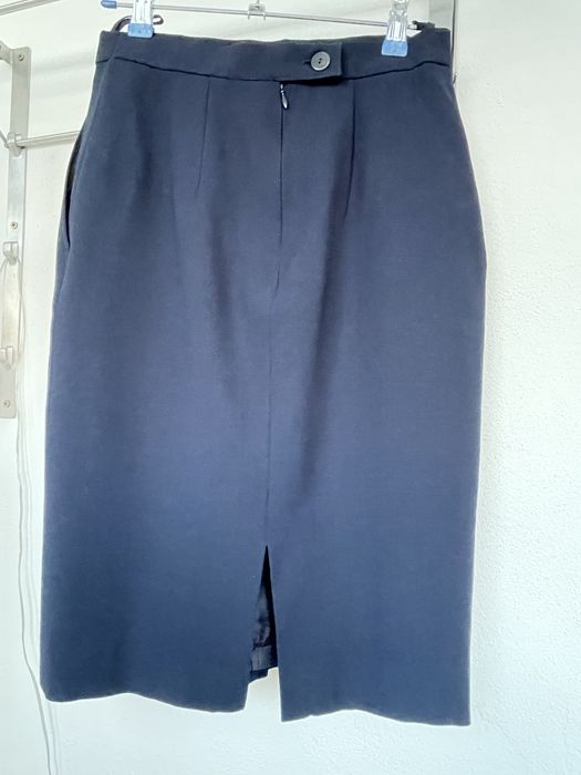 Fusta Alexader bleumarin S lana 100%