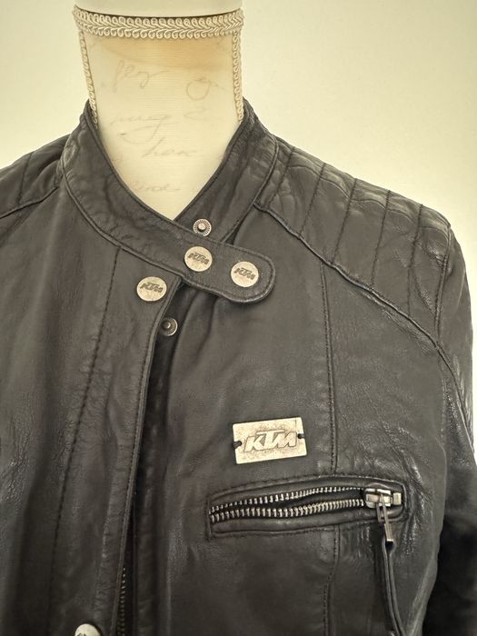 Geaca de piele naturala KTM