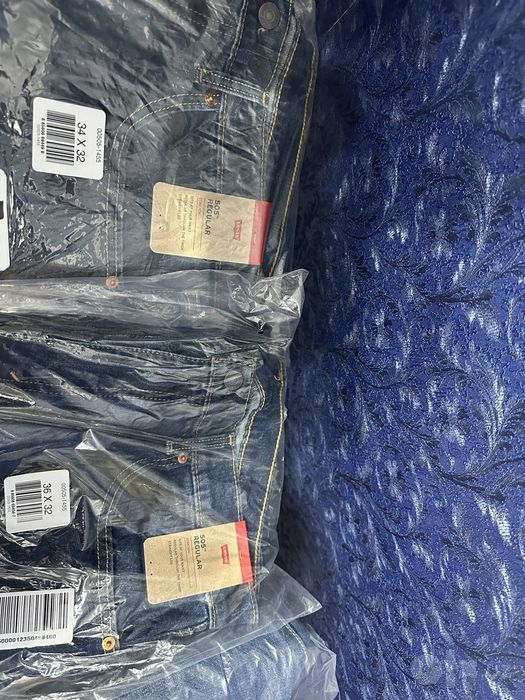 Джинсы Levi's 505 regular fit.р. 36/32.