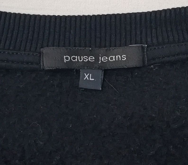 Pause Jeans Gabriel Sweatshirt оригинално горнище XL памучен суичър черно горно