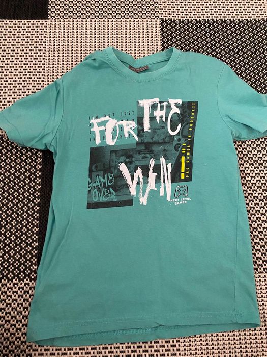 Lot 7 tricouri băiat 8–10 ani – Minecraft, LEGO Ninjago, Among Us, H&M