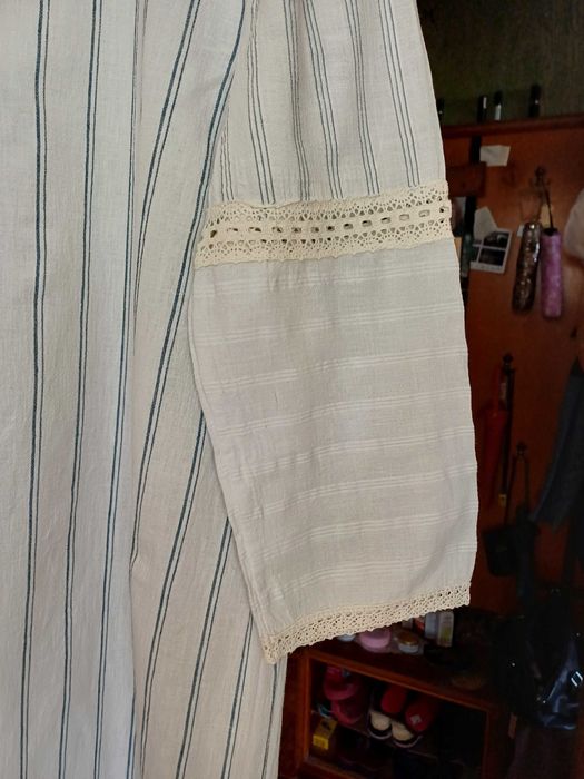 Дамска риза от тъкан памучен кенар