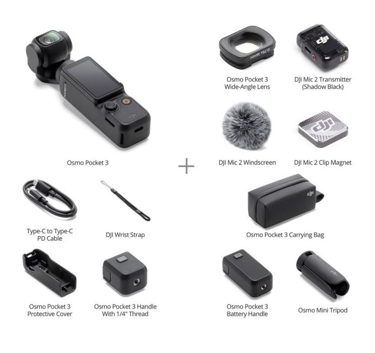 DJI Osmo Pocket 3 creator COMBO