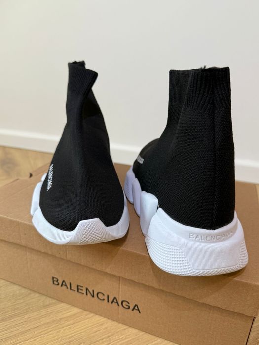 Adidasi Balenciaga speed trainers black