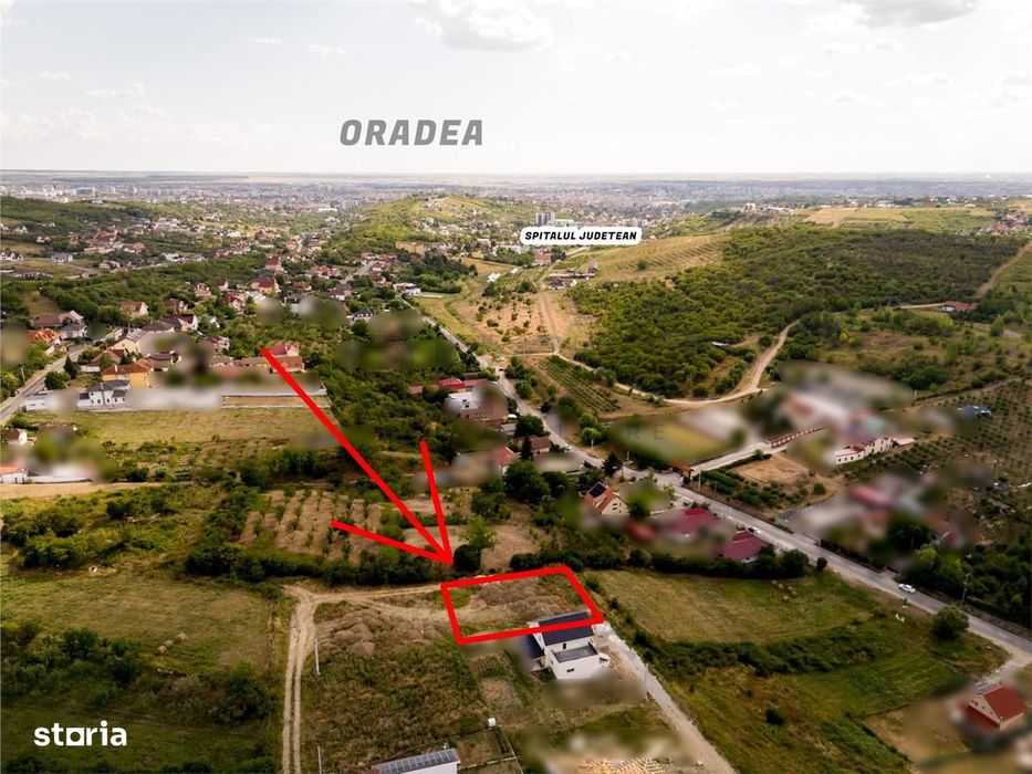 RECO Teren intravilan 831 mp Saldabagiu de Munte
