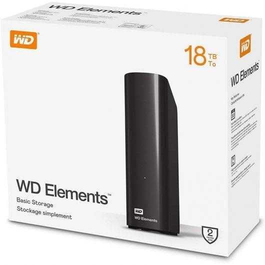 Внешний жесткий диск 18Tb WD Elements
