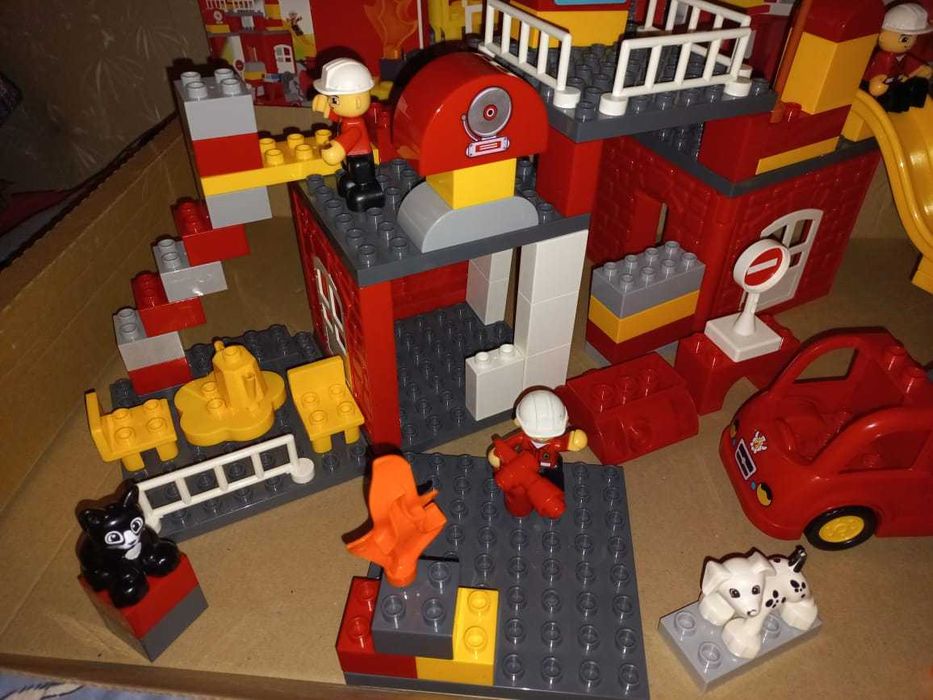 Конструктор Полесье Пожарная станция