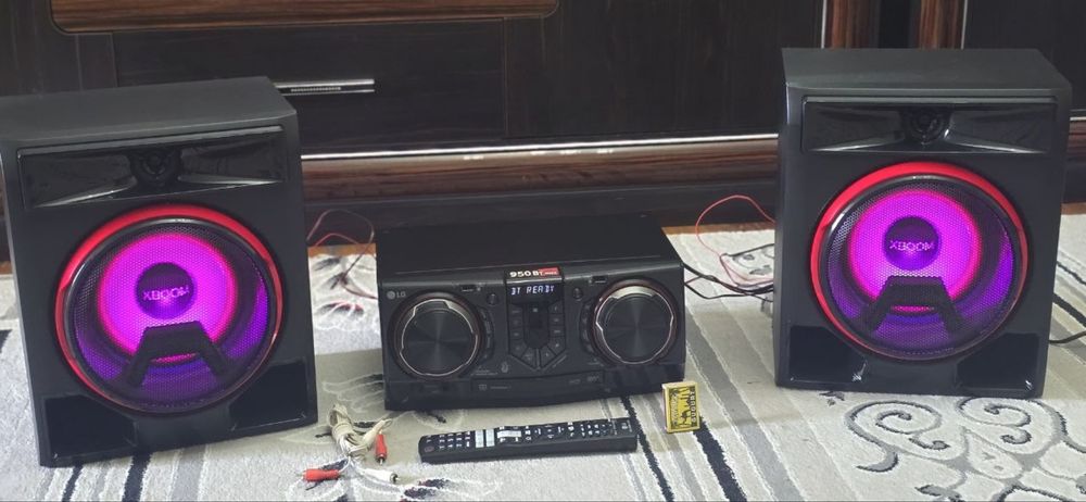 Lg муз центр, Dvd, Mp3, Cd, Bluethooth, Usb, Cl 65 dk