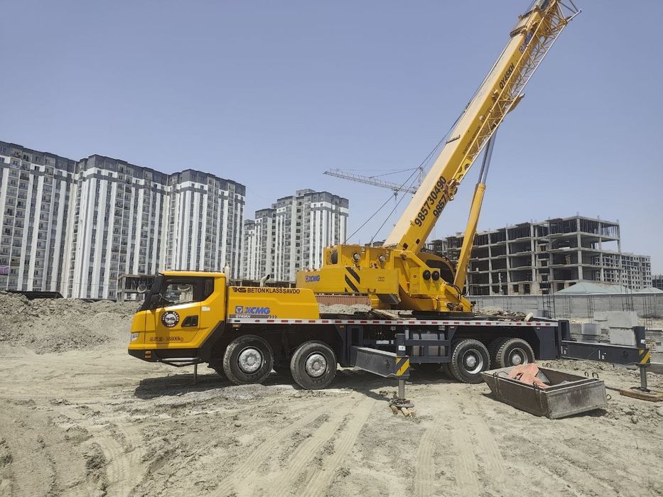 Кран хизмати Самарқанд шахрида