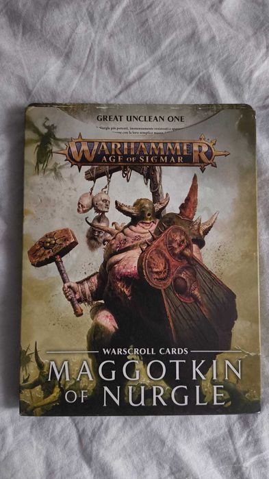 Warhammer Warscroll Cards