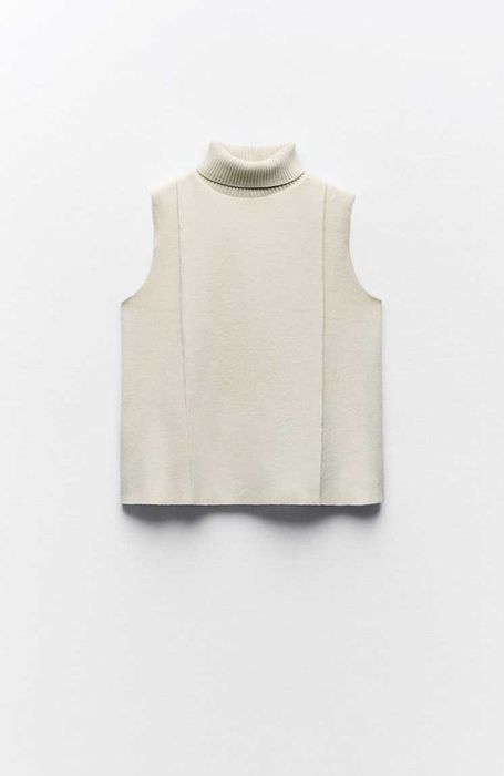 Zara сет от панталон и блуза без ръкави