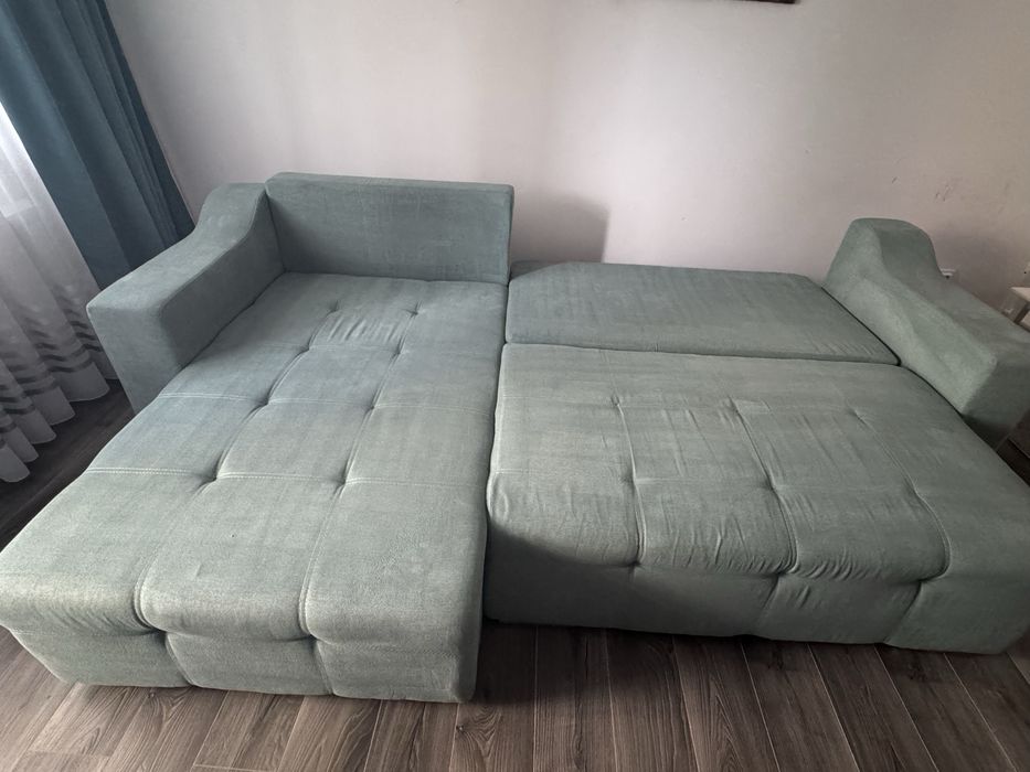 Canapea extensibila 3 locuri 285x167 (extensibil: 160X200)