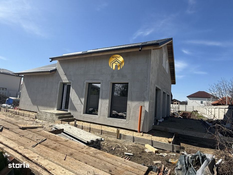 Casa moderna de vanzare – Bragadiru, 430mp Teren (zona Ghidigeni)