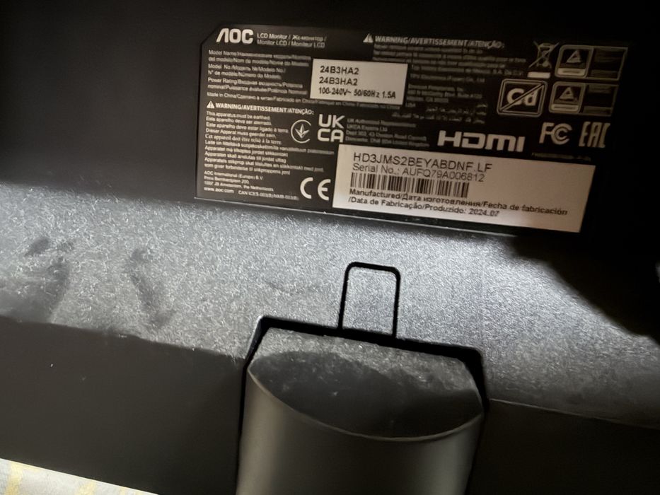 Monitor aoc 100hz
