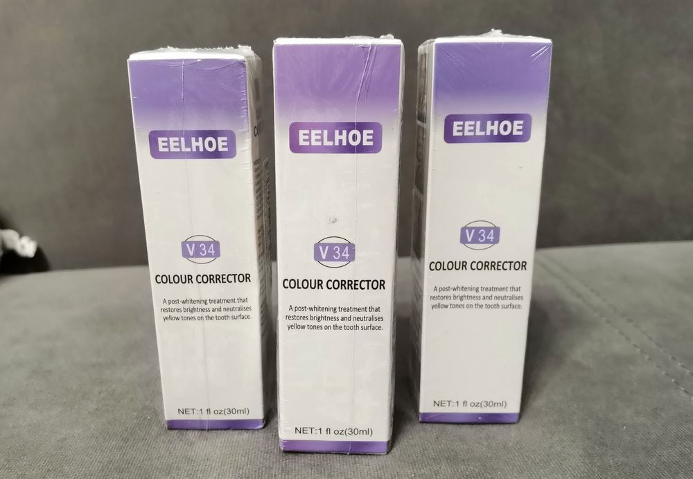 Избелване на зъби с V34 цветен коректор