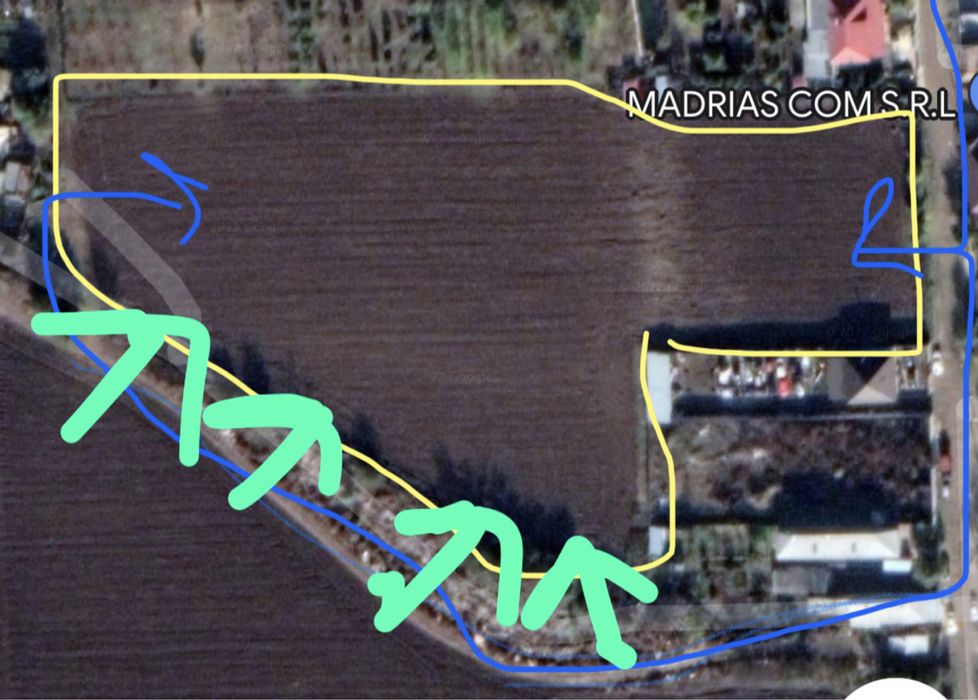 Teren de inchiriat/vanzare in Braila, Chercea