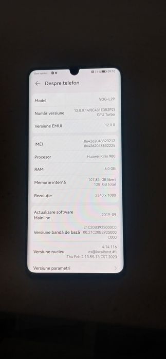 vand huawei p30 pro