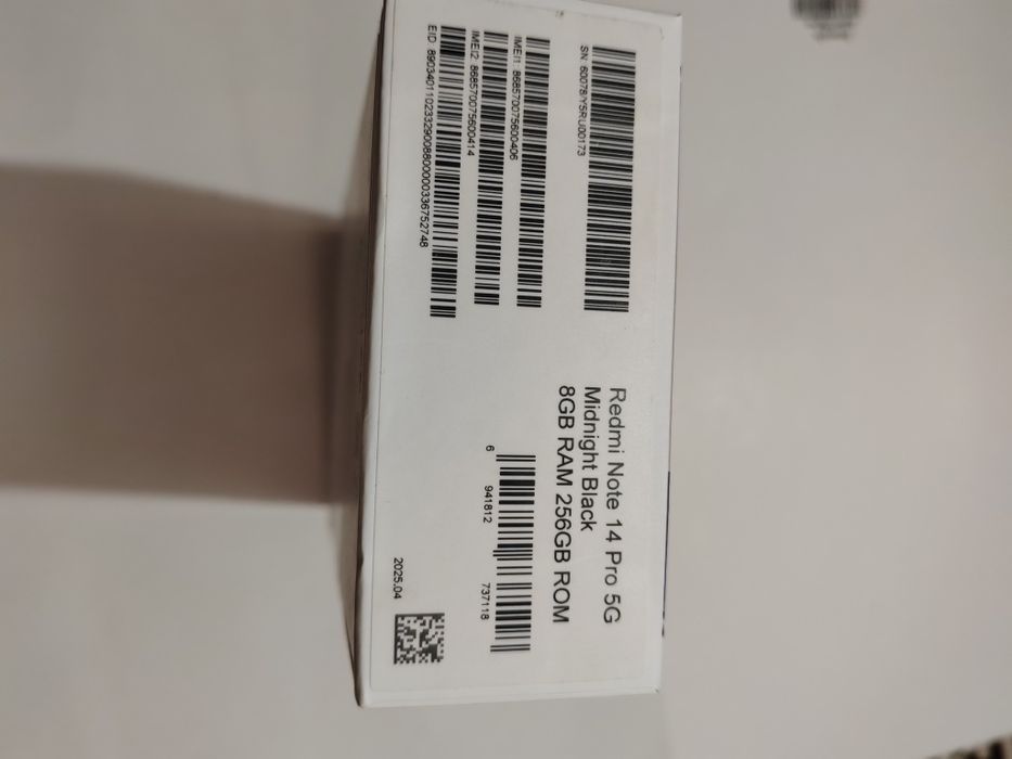 Redmi Note 14 Pro 5G Midnight Black