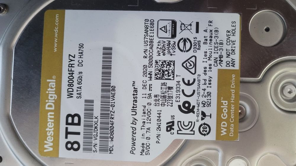 server intel cpu r 1000 64 gb ram 2 pci exp hard wd 4 x 8 tb tera