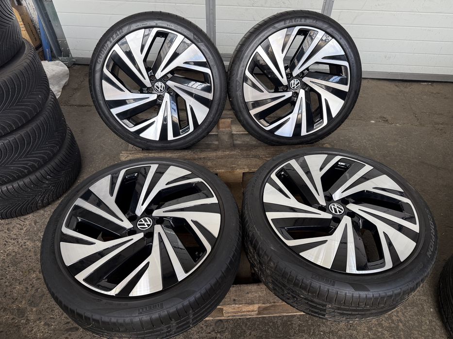 Jante originale VW ID4 / ID5 / ID6 / ID7 – Narvik cu anvelope vara in doua dimensiuni 255/40 21 cu 235/45 21