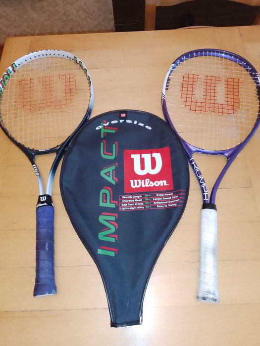 2 тенис ракети Wilson