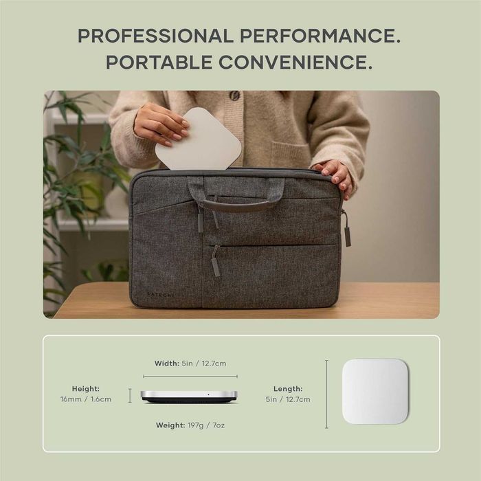 Корпус для SSD-накопителей Satechi USB4 NVMe для Mac mini M4 40 Гбит/с