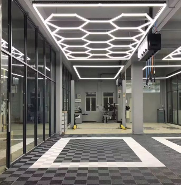 Lumini honey comb Led 14 hexagone luminoase