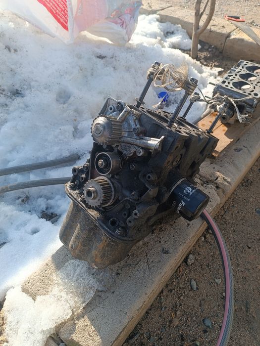 Блок двигателя ДЭО Матиз