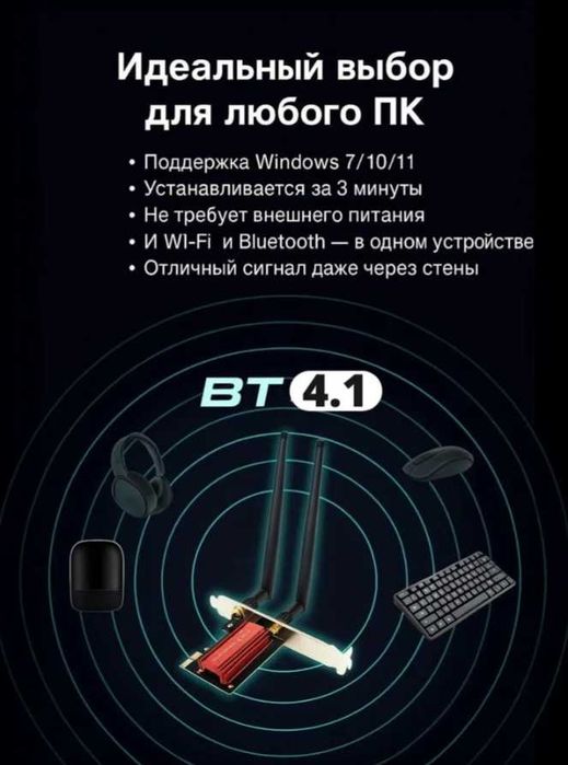 WiFi 5 адаптер AC1200