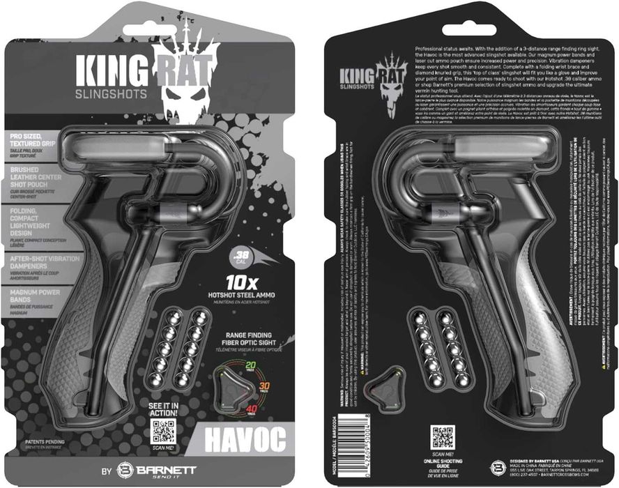 Прашка Barnett USA King Rat Slingshots HAVOC