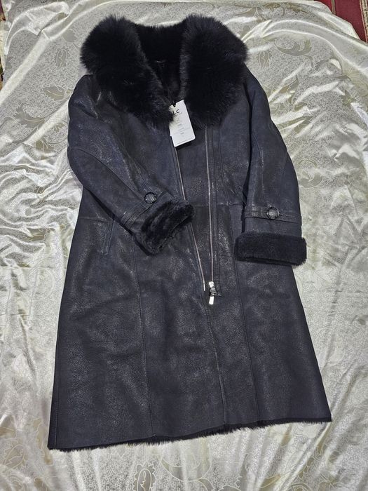 Дублёнка кожаная