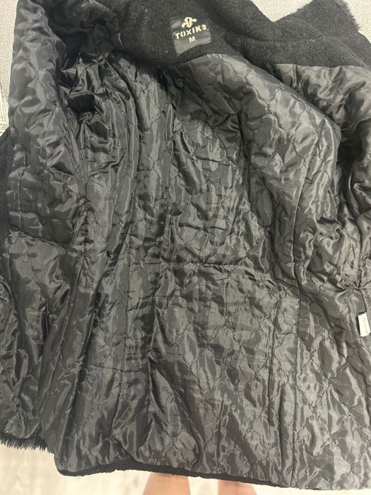 Palton cu model îmblănit