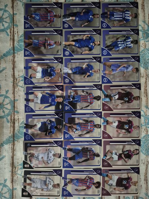 Topps EPL Chrome 2026 - Base & Inserts Updated 19.04