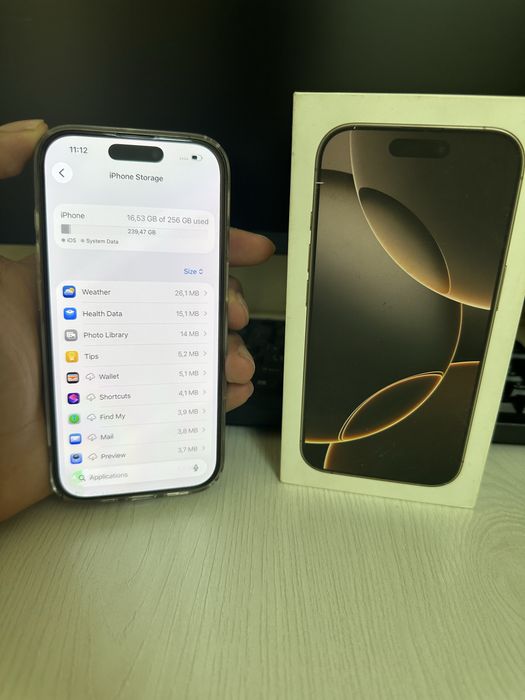 Iphone 16 pro 256gb