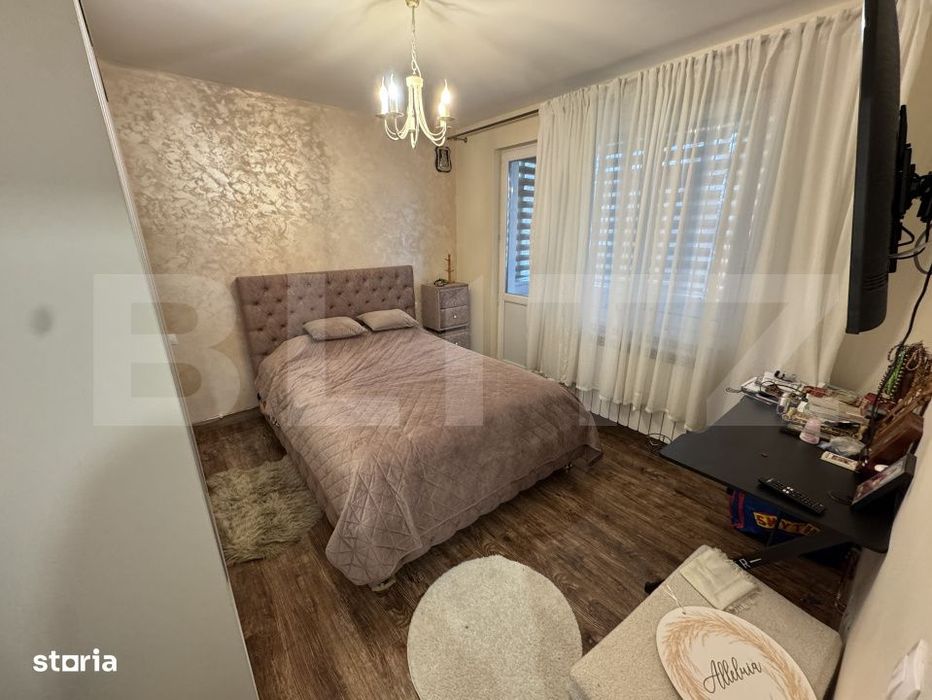 Apartament 3 camere, 60 mp, zona Splai Bahlui