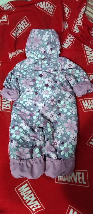 Комбинезон теплый на девочку