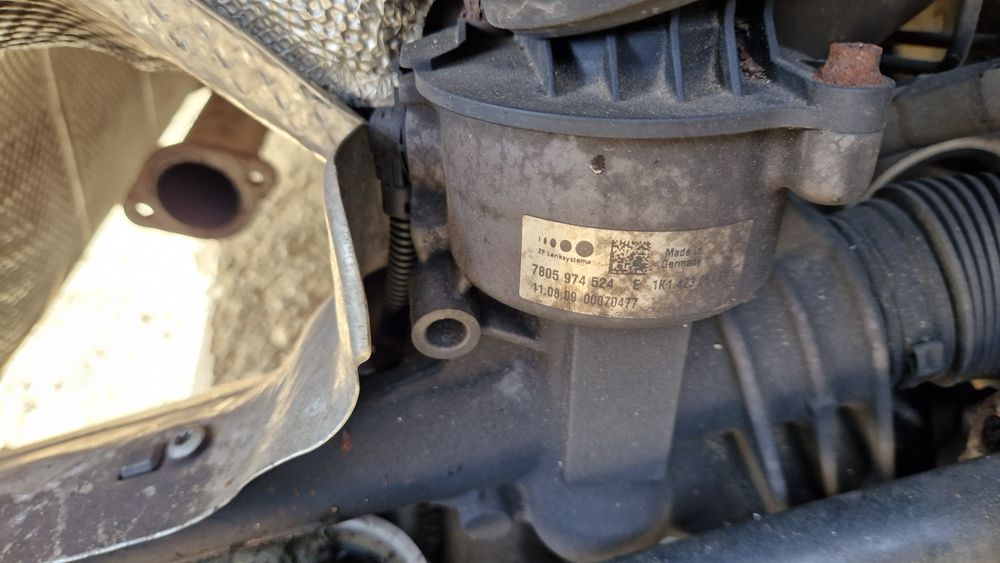 Caseta directie Vw Golf 6 1.4tsi, park assist, 1k0909144H /1K1423051EA