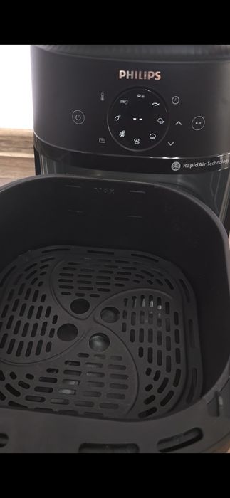 [REDUCERE-47%][GARANTIE 1 AN]Friteuza fara ulei aer cald Air Fryer Philips Seria 2000 NA229/00 4.2L 1500W Tehnologie RapidAir Ecran Digital 9 Programe