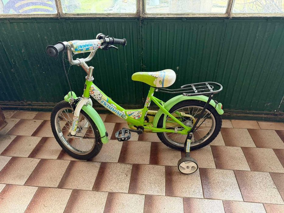 Детско колело с помощни колела