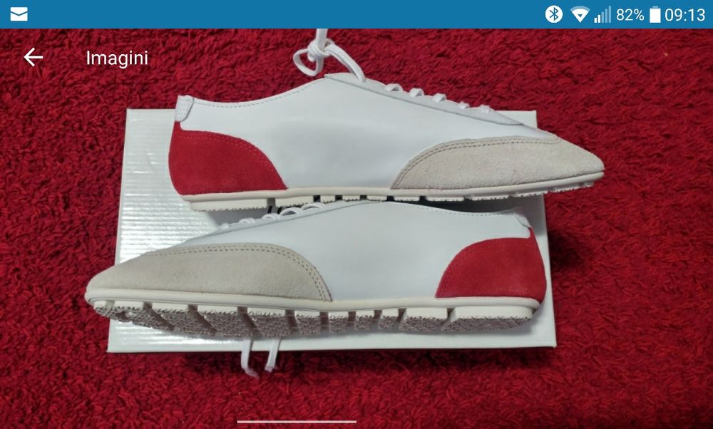 Pantofi vara mocasini dama casual din piele naturala, noi nr. 41