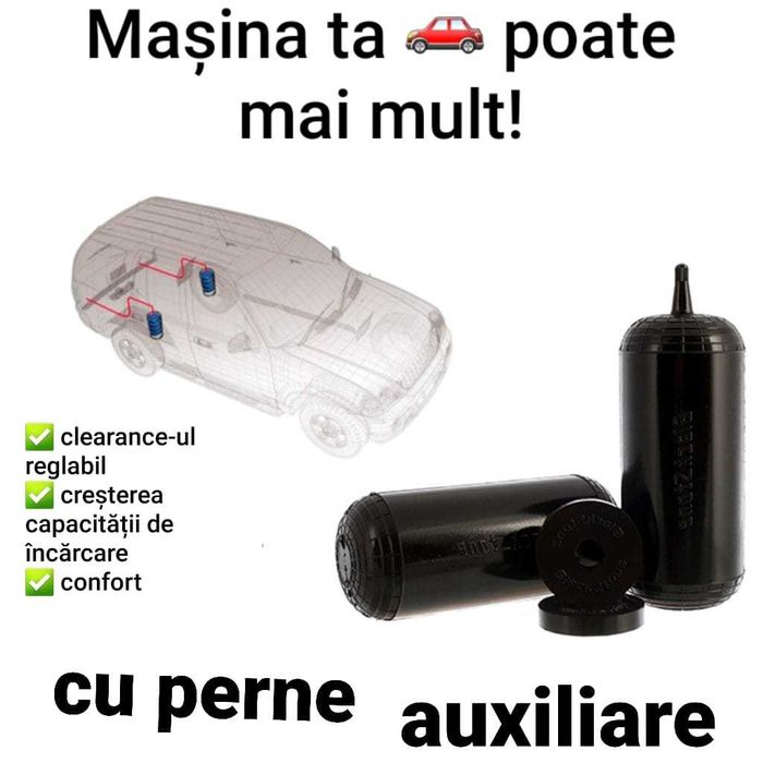 Perne auxiliare, perne auto pneumatice, Mercedes E-Klasse w211.