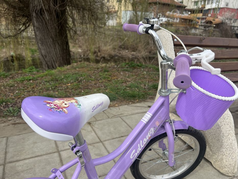 Велосипед Go Kart | 16 цола | лилаво детско колело