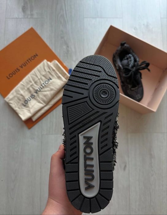 Adidasi Louis Vuitton Skate crystals