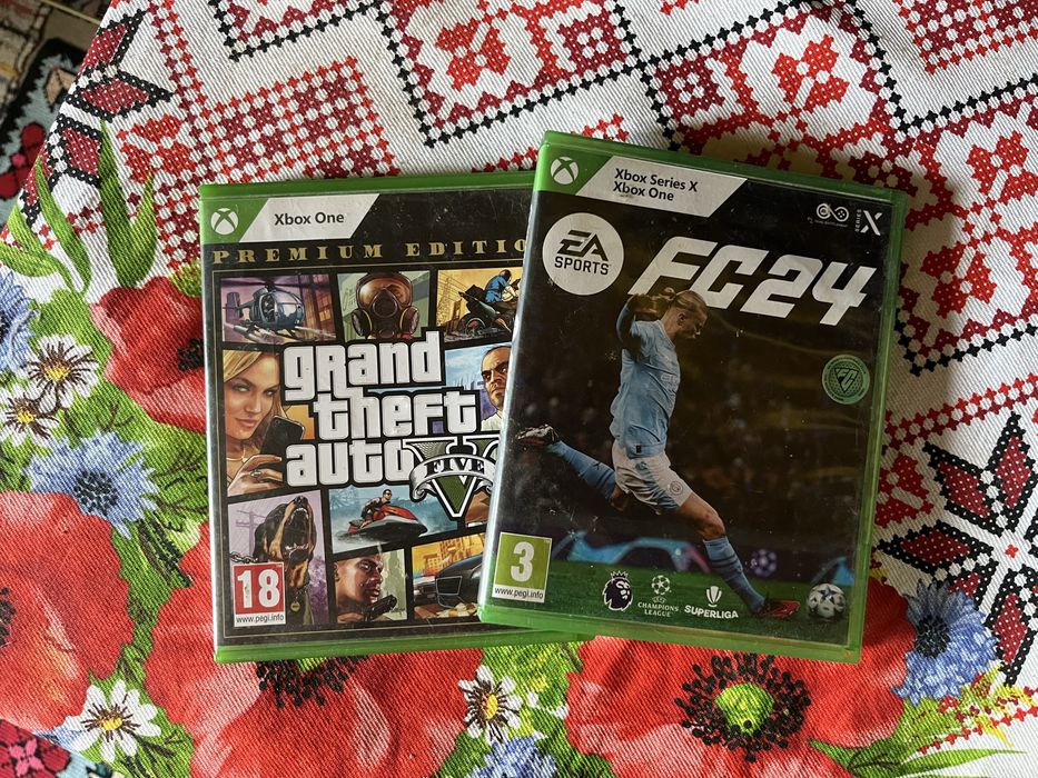 Xbox One S + FC24 + GTA 5 + Controller | Merge perfect