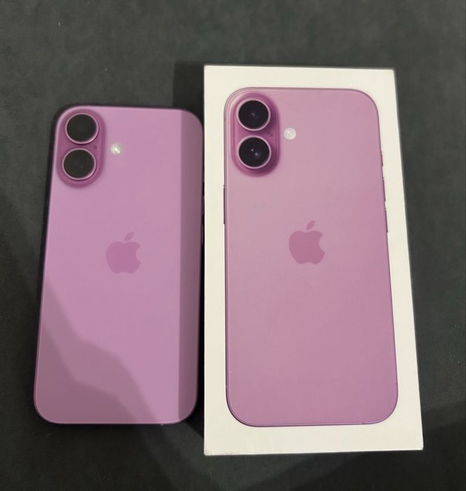 Срочно продается iphone 16 розовый 128гб