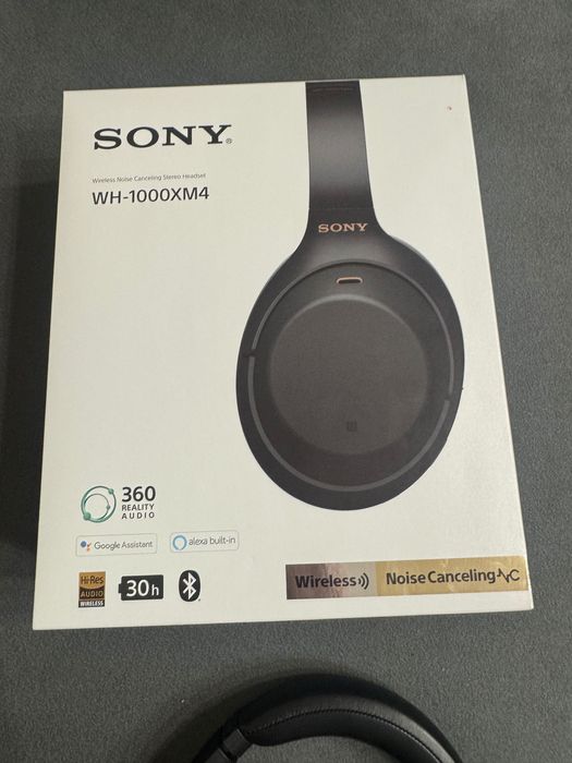 Накладные наушники Sony WH-1000XM4